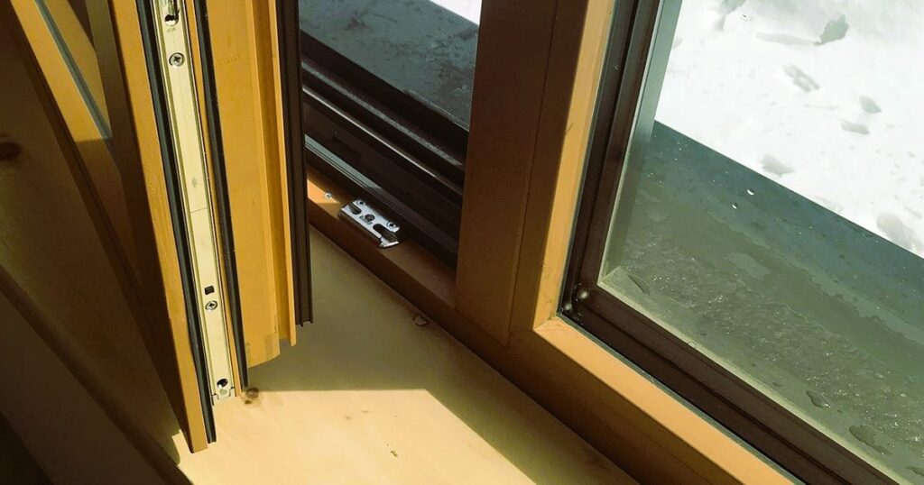 Open window