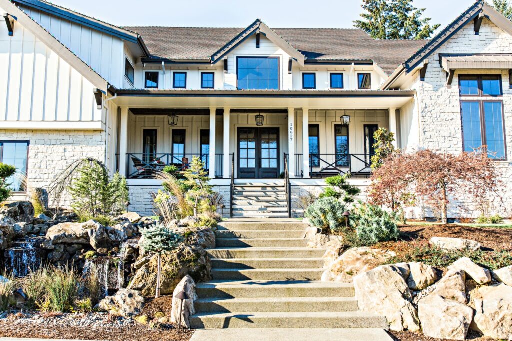 Home with Stylish Windows
